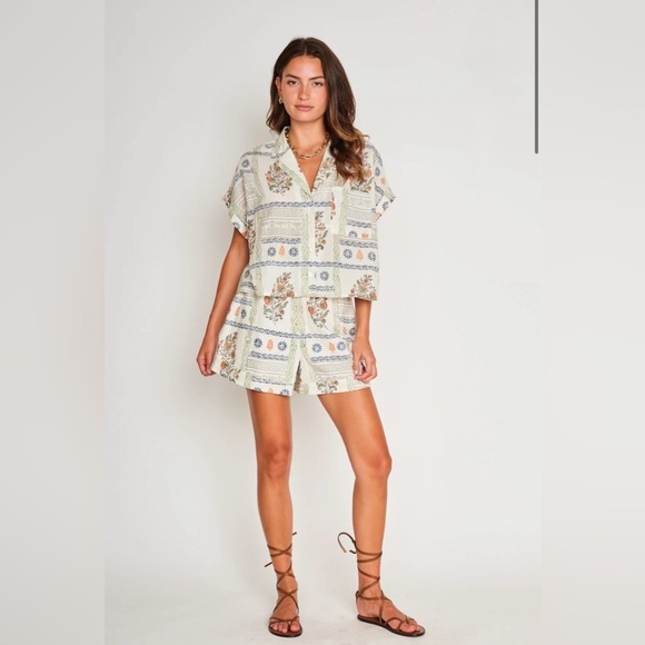 BNWT dRA Los Angeles Aline Top +Nova Short Set size S USD $276 - Picture 3 of 9